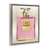 Stupell Industries Pink Luxury Perfume Black Framed Floater Canvas Wall Art - 3 of 4
