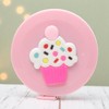 Unique Bargains Tape Measure +/-5% Accuracy Plastic Pink 2.05"x2.05"x0.67" 1 Pcs - 2 of 3