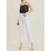 Women's Bailey Raw Hem Straight Leg Jeans - RISEN - 4 of 4
