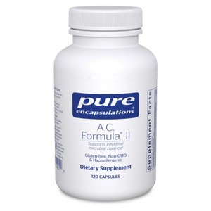 Pure Encapsulations A.C. Formula II - Hypoallergenic Dietary Supplement to Promote Healthy Balance - 120 Capsules - 1 of 4