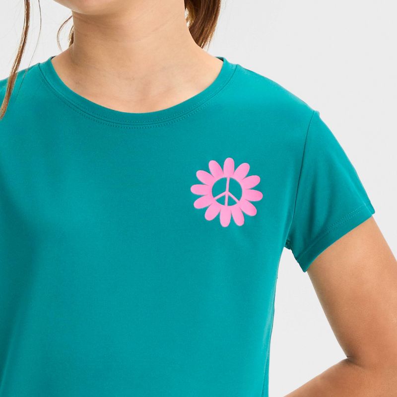Girls' Short Sleeve Graphic T-Shirt - All In Motion™, 2 of 5