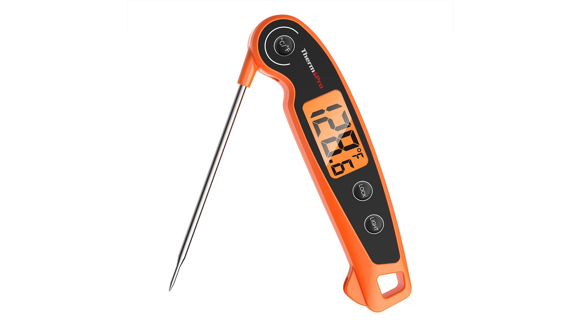 ThermoPro TP605W Waterproof Digital Instant Read Meat Thermometer Food Candy Cooking Kitchen Thermometer with Magnet and Backlight