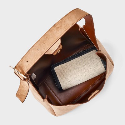 A New Day Bucket Shoulder Bag - A New Day™ Tan — фото 4