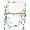 SHINE by Sterling Forever Sterling Silver Birth Flower Bolo Bracelet - 2 of 3