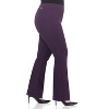 Rekucci Comfort Knit Bootcut Leg Pants for Curvy Women with Tummy Control - 2 of 4