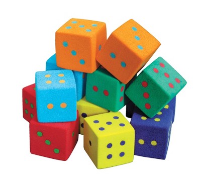 Sportime Ultrafoam Dice, Set Of 12 : Target