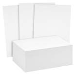 Sustainable Greetings 200 Pack 5x7 Cardstock Postcards for Invitations, 110 lb Cover Card, 300gsm Blank Printer Paper, Thick (White)