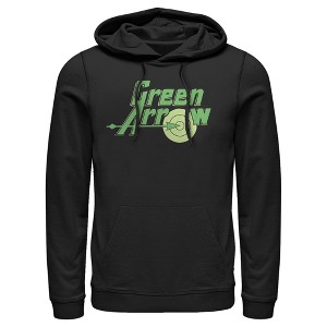 Men's Justice League Classic Arrow Logo Pull Over Hoodie - 1 of 3