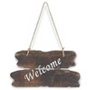 Cheung's Veronica Wooden Welcome Plaque with Hanging Rope - 4 of 4