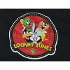 Looney Tunes Badge Youth Black Graphic Sweatpants - 2 of 2