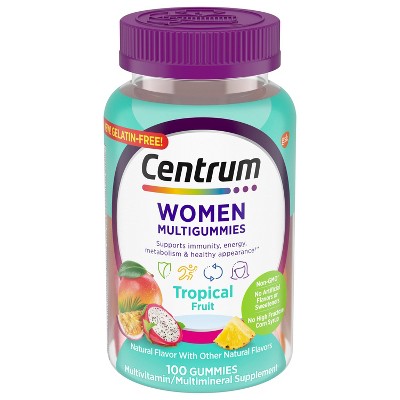 Centrum Women's Multivitamin Gummies - Tropical Fruit - 100ct