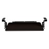 Uncaged Ergonomics® KT4 Clamp-on Under-Desk Slide-Out Ergonomic Keyboard Tray, Black - 2 of 4