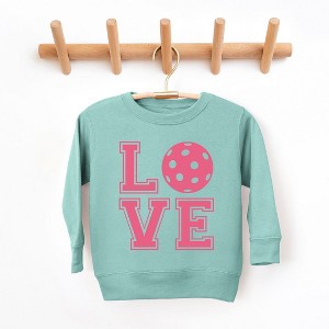 The Juniper Shop Pickleball Love Youth Ultra-Soft Graphic Sweatshirt - 1 of 4