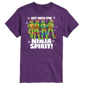 Men's - Teenage Mutant Ninja Turtles - Get Into The Ninja Spirit Short Sleeve Graphic T-Shirt - 1 of 4