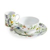 Portmeirion Home Bumble Bee 16 Piece Set - Colorful Wildflower & Bee Pattern, Porcelain Plates, Bowls & Mugs - Microwave, Dishwasher Safe - 2 of 4