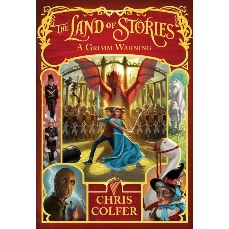 A Grimm Warning ( Land of Stories) (Hardcover) by Chris Colfer, 1 of 2