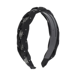 Unique Bargains Women's Cute Twists Gypsophila Headbands 1 Pc - 1 of 4