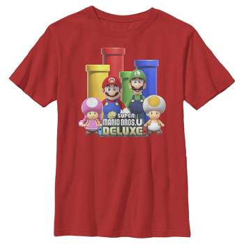Boy's Nintendo Super Mario Bros. U Deluxe T-Shirt