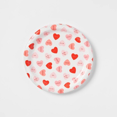 Valentine's Day 10ct Heart Dinner Plate - Spritz™