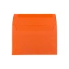 JAM Paper A7 Colored Invitation Envelopes 5.25 x 7.25 Orange Recycled 25/Pack (95666) - 2 of 2