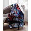 Marvel Spider-Man Into The Spider-Verse 2 Miles & Peter Silk Touch Lap Throw Blanket 46" X 60" - 2 of 4