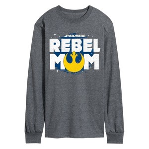 Men's - Star Wars - Rebel Mom Long Sleeve Graphic T-Shirt - 1 of 3