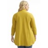 June + Vie by Roaman's Women's Plus Size One+Only Mock-Neck Tunic - 3 of 4