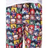 My Hero Academia Men's All Might And Students Allover Character Pajama Pants - 3 of 4