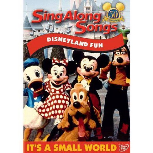 Sing Along Songs Disneyland Fun It S A Small World Dvd 05 Target