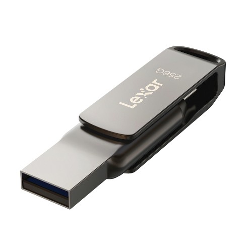 Lexar Jumpdrive D400 Usb 3.1 Dual Drive With Usb-c And Usb-a Connectors Gb) : Target