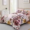 BAGOKIE 7 Pieces Floral Bed in a Bag  Comforter Set for All Season - 2 of 4