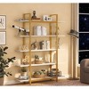 Gulches 5-Tier Bookshelf, Open Etagere Bookcase Storage Display Rack for Home Office - 4 of 4
