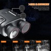 ABS R18 Night Vision Binoculars - Infrared Night Vision, 1080p Full HD Video, 5X Digital Zoom, 200m-300m Viewing Distance, 2.4 Inch HD Display - 4 of 4