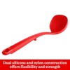 Betty Crocker Silicone 13 Inch Ladle, Red - 3 of 4