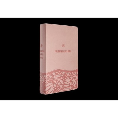 ESV Following Jesus Bible (Trutone, Blush Rose) - (Leather Bound)