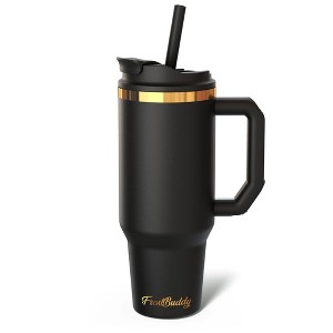 FrostBuddy Thicc Buddy Insulated Tumbler | Available in 40oz & 50oz Sizes | Stainless Steel + Chapstick Holder - 1 of 4