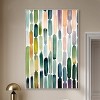 Art Remedy Greenery Raindrops Green Abstract Wall Art Framed - 2 of 4