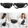 Unique Bargains Stylish Simple Style Sports Waist Bag Black 1 Pc - 2 of 4