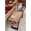 11.5"x18.5" Indoor Christmas Plaid Lumbar Throw Pillow Red - Pillow Perfect: Festive Decorative Cushion, Weather & Fade Resistant - 2 of 4
