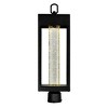 CWI Lighting Rochester LED Integrated Black Outdoor Lantern Head - 2 of 4