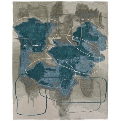 Anya Transitional Abstract Area Rug