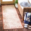 Courtyard CY2665 UV & Stain Resistant Non-Shedding Power Loomed Indoor/Outdoor Rugs - Safavieh - 2 of 4
