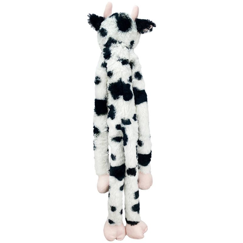 Multipet Swingin&#39; Slevin Cow Dog Toy - White/Black, 4 of 11