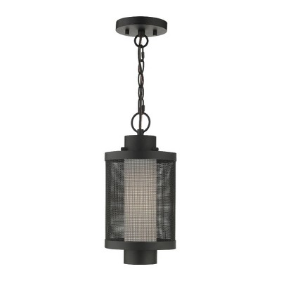 Livex Lighting Nottingham 1 - Light Pendant in  Textured Black