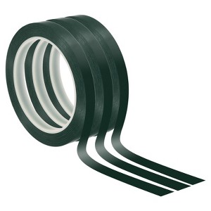 Unique Bargains Adhesive Versatile Durable DIY Art Whiteboard Tape 3 Pcs - 1 of 4