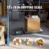 VEVOR Digital Shipping Scale, 440 lbs x 1.7 oz. Heavy Duty Postal Scale with Timer, Tare Function, HD LCD Screen Portable Package Scale, Silver - 3 of 4