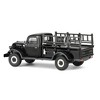 Greenlight 1/64 1946 Dodge Power Wagon Fire Truck, Black Bandit Series 30 28170-C - 4 of 4