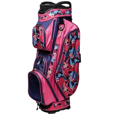 Glove It Golf Ladies Lightweight Cart Bag 6lbs, 15-way Divider, 9 Pockets - Tropicana