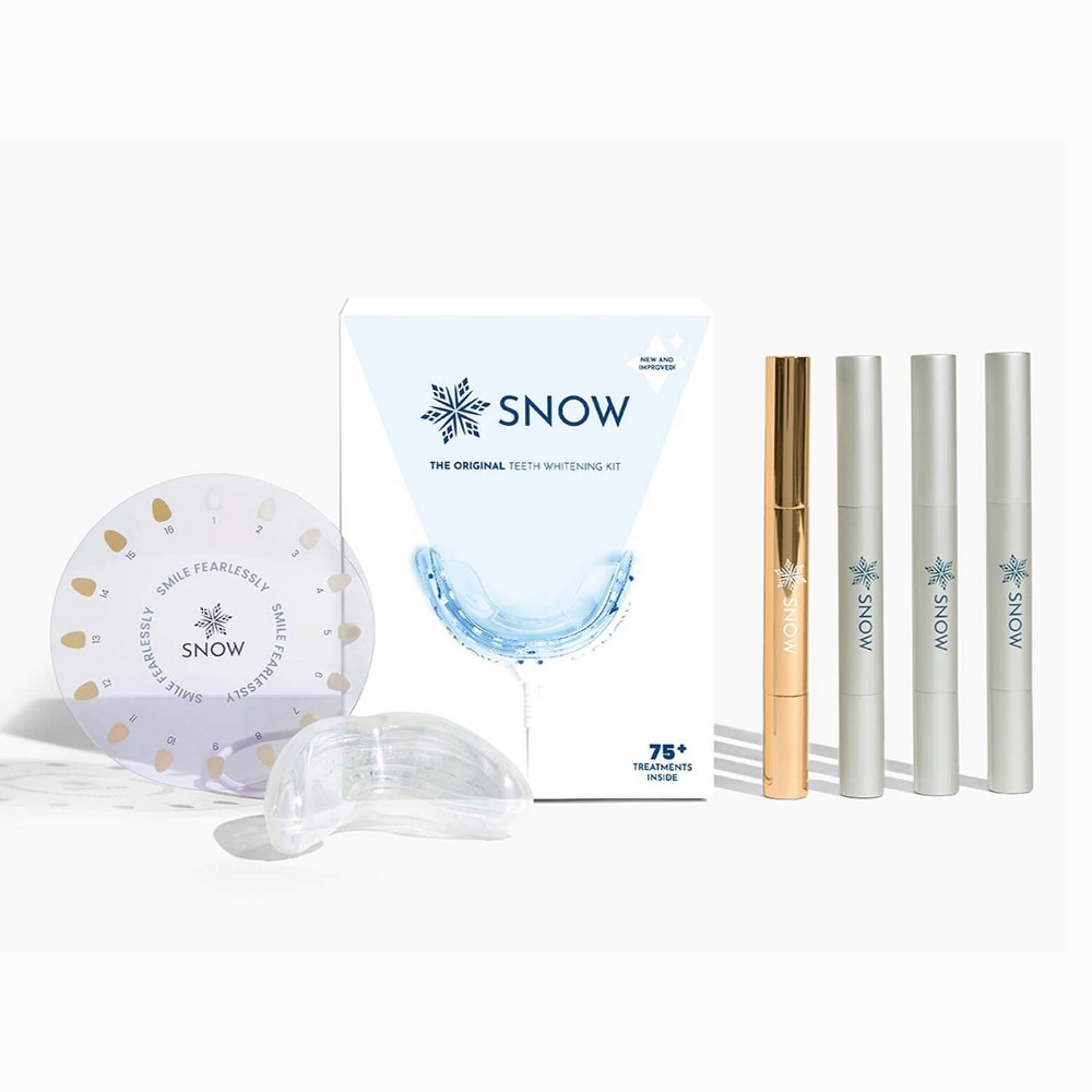Photos - Toothpaste / Mouthwash Snow All-in-One Teeth Whitening At Home System Gift Set - Safe for Sensiti