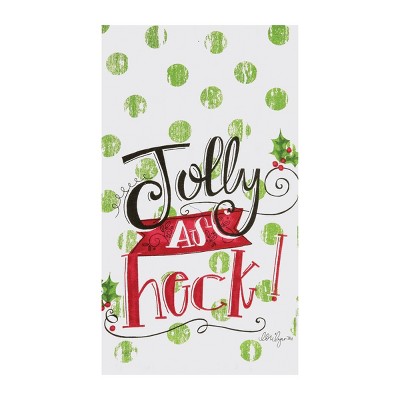 C&F Home Jolly As Heck Printed Flour Sack Kitchen Towel Dishtowel